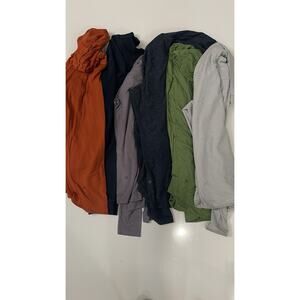 Lululemon Lot of 6 Mens T-Shirts And Hooded Activewear Size S
